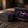 business_card_mockup Tarjetas de Presentación Personales / Profesionales (8.5 x 5 cm)
