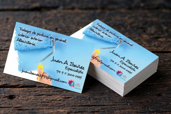 business_cards_rustic_table_1 Tarjetas de Presentación Personales / Profesionales (8.5 x 5 cm)