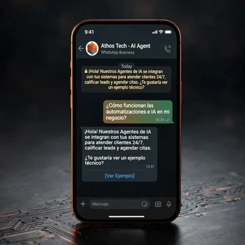 Agente de Automatización WhatsApp & Meta API | Athos AI Conversacional